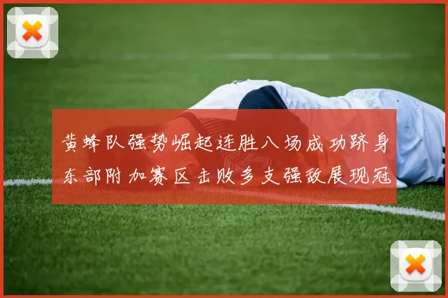 黄蜂队强势崛起连胜八场成功跻身东部附加赛区击败多支强敌展现冠军潜力
